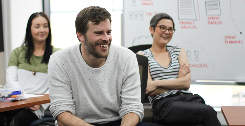 A couple of participants enjoying an APF course.