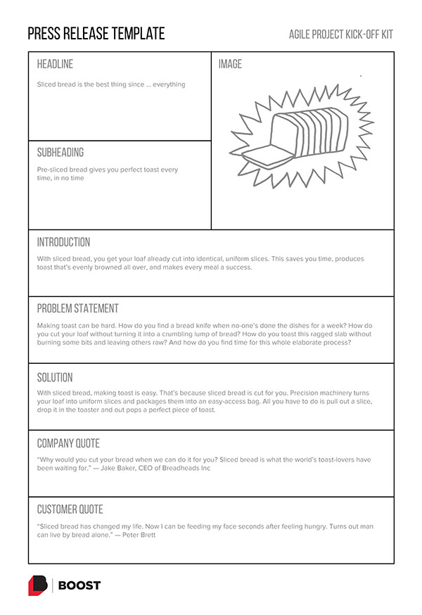 Example Press Release